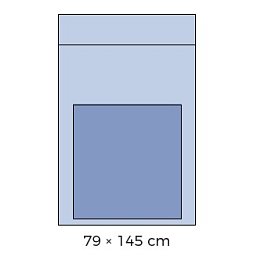 Obrázek pro produkt Návlek na stolek Mayo zesílený 79 × 145 cm, zesílení 66 × 85 cm