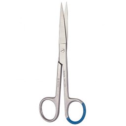 Obrázek pro produkt Chirurgické nůžky špičaté/špičaté, rovné, 130 mm