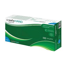 Obrázek pro produkt Latexové rukavice safeHAND latex PF